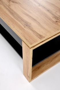 BETTY lifting top coffee table, color: artisan oak / black