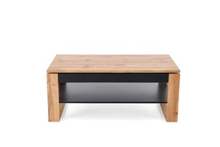 BETTY lifting top coffee table, color: artisan oak / black