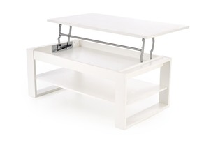 BETTY lifting top coffee table, color: white