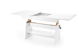 ERIKA lifting coffee table, color: white