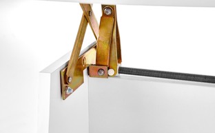 ERIKA lifting coffee table, color: white