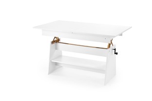 ERIKA lifting coffee table, color: white