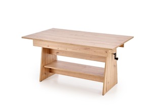 ERIKA lifting coffee table, color: artisan oak