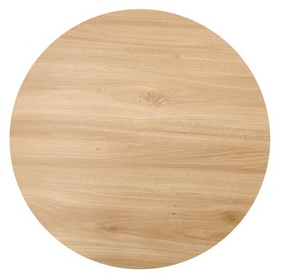 LEILA c.table, natural / black
