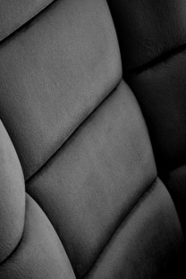 BAZALTO fotel bujany czarny (1p=1szt)