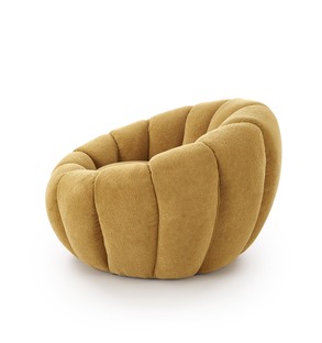 GASPAR 2 leisure chair, mustard