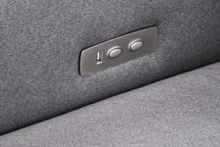 GELATO leisure chair, grey