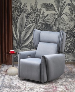 GELATO leisure chair, grey