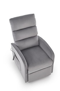MARONI leisure chair, grey