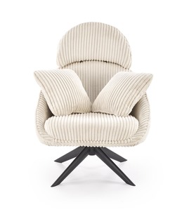 MERRY 2 leisure chair with swivel function, cream