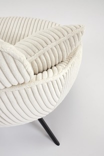 MERRY 2 leisure chair with swivel function, cream
