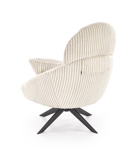 MERRY 2 leisure chair with swivel function, cream