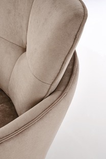 SCAMPI leisure chair, cappuccino