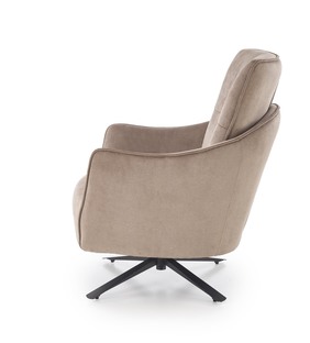 SCAMPI leisure chair, cappuccino
