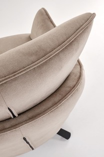 SCAMPI leisure chair, cappuccino