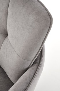 SCAMPI leisure chair, grey