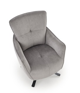 SCAMPI leisure chair, grey