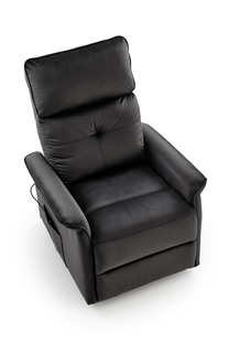 SEMIR 2 fotel wypoczynkowy czarny (2p=1szt)