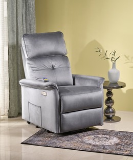 SEMIR 2 leisure chair, grey