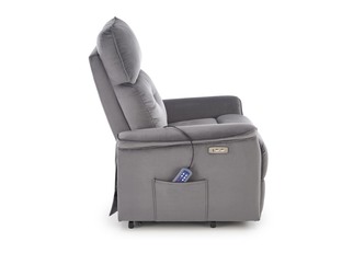 SEMIR 2 leisure chair, grey
