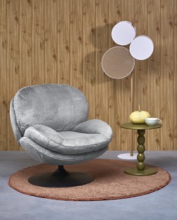 SHELL l.chair, grey