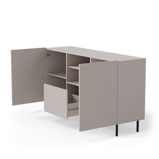 PAXOS KM-1 komoda, kolor: kaszmir - czarny