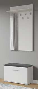 LIMA ST2 shoe cabinet white