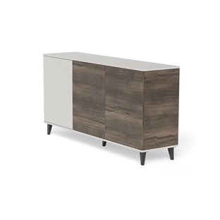 RANDOM 2 KM-1 komoda kaszmir / orzech / czarny (2p=1szt)