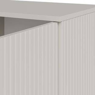 RANDOM 2 KM-1 komoda kaszmir / orzech / czarny (2p=1szt)