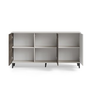 RANDOM 2 KM-1 komoda kaszmir / orzech / czarny (2p=1szt)