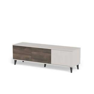 RANDOM 2 RTV-1 stolik RTV 150 cm kaszmir / orzech / czarny (2p=1szt)