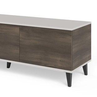 RANDOM 2 RTV-1 stolik RTV 150 cm kaszmir / orzech / czarny (2p=1szt)