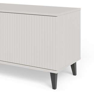 RANDOM 2 RTV-2 stolik RTV 180 cm kaszmir / orzech / czarny (2p=1szt)