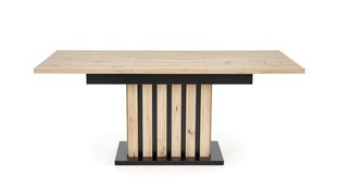 LAMELLO extension table, artisan oak / black