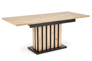 LAMELLO extension table, artisan oak / black