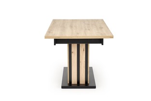 LAMELLO extension table, artisan oak / black