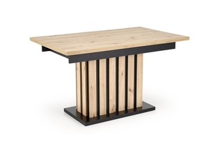 LAMELLO extension table, artisan oak / black