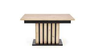 LAMELLO extension table, artisan oak / black