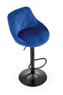 H101 bar stool dark blue