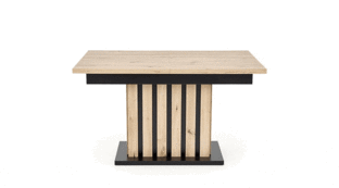 LAMELLO extension table, artisan oak / black