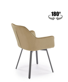 K588 swivel chair, beige