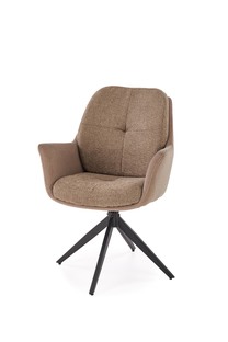 K591 swivel chair, brown