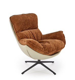 LOBSTER leisure chair color: cinnamon