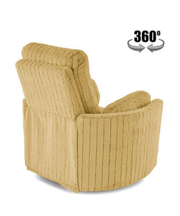 PEGAS leisure chair, mustard