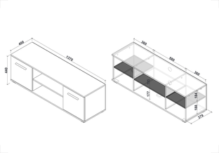 LIMA RTV1 biały (1p=1szt)