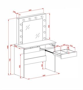 HOLLYWOOD 2 toaletka kaszmir (2p=1szt)