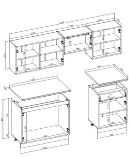 KATIA 220 kitchen set