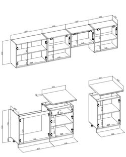 VIOLA 260 kitchen set