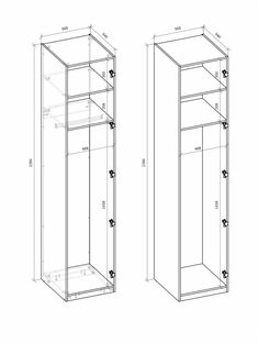 FORMO - K2 corps for the MODULAR WARDROBE SYSTEM - white