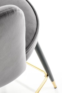 H106 bar stool, color: grey